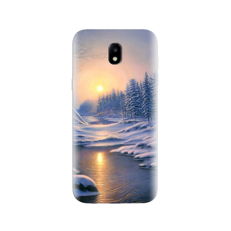 Husa Samsung J5 2017 Winter Landscape Painting Scenery