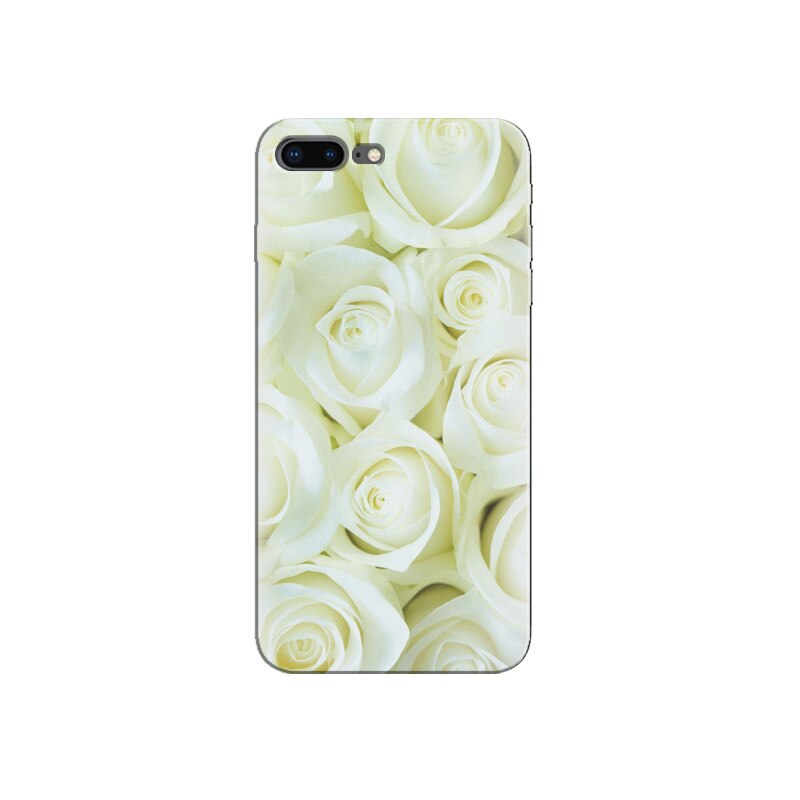 Husa Iphone 8 Plus White Flower Cellphone