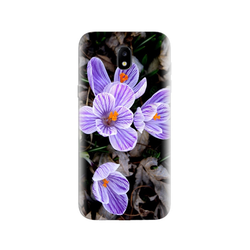 Husa Samsung J5 2017 Purple Flowers 001.jpg