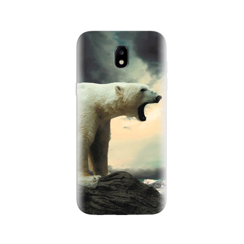 Husa Samsung J5 2017 White Predator Bear