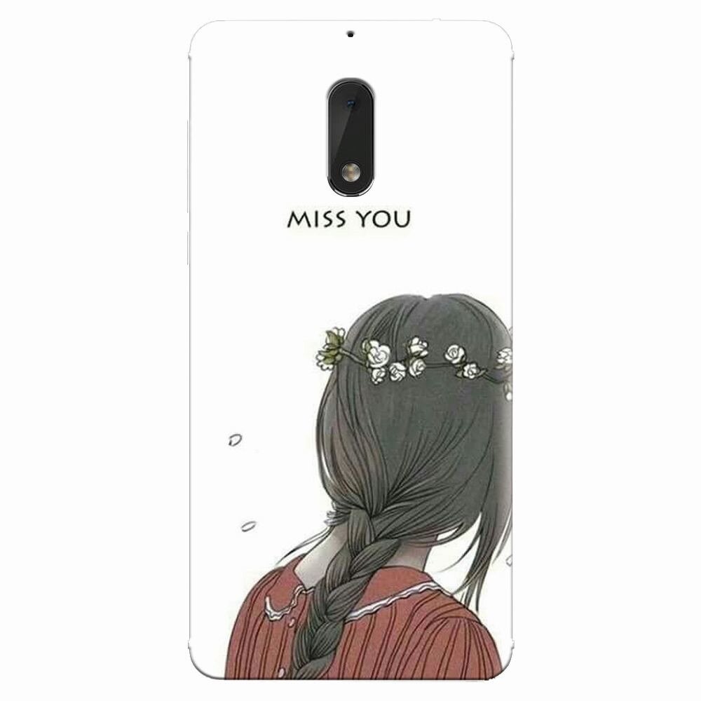 Husa silicon pentru Nokia 6, Miss You