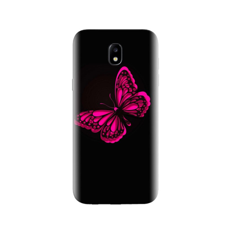 Husa Samsung J5 2017 Pink Butterfly 001.jpg