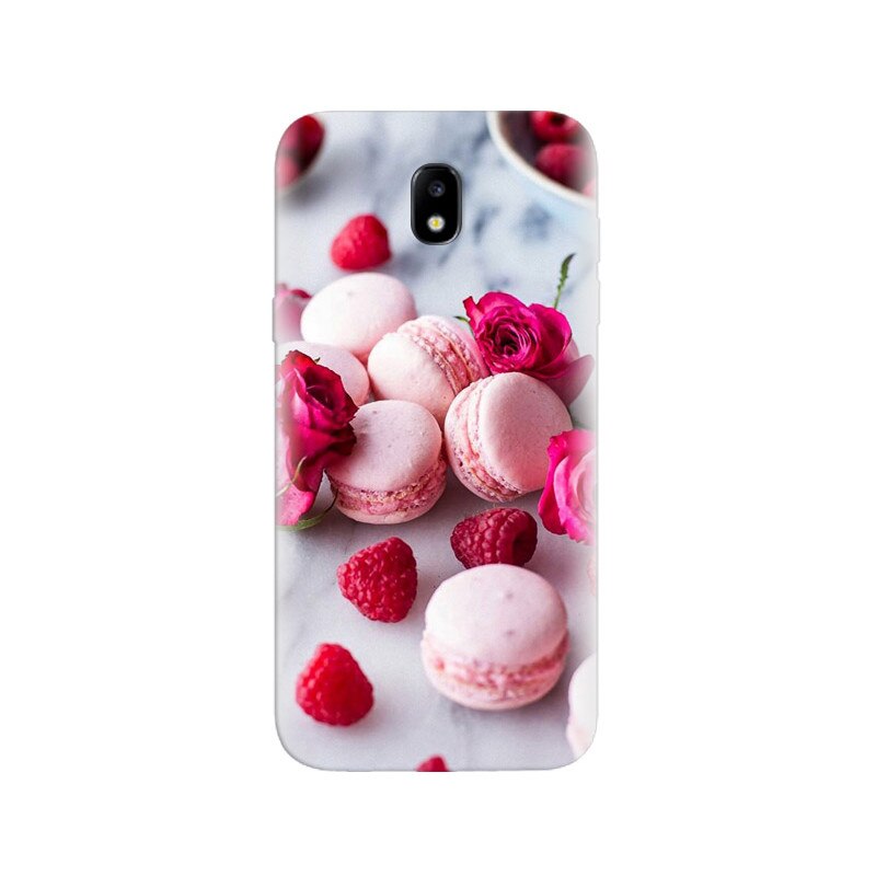 Husa Samsung J5 2017 Pink Rose Macaroons Raspberry.jpg