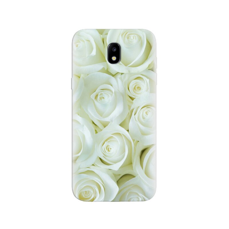 Husa Samsung J5 2017 White Flower Cellphone.jpg