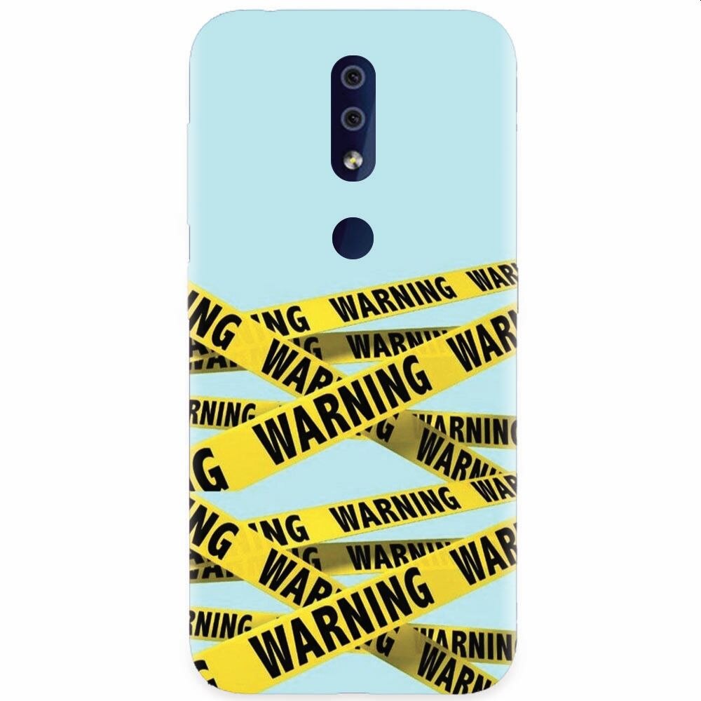 Husa silicon pentru Nokia 4.2, Warning