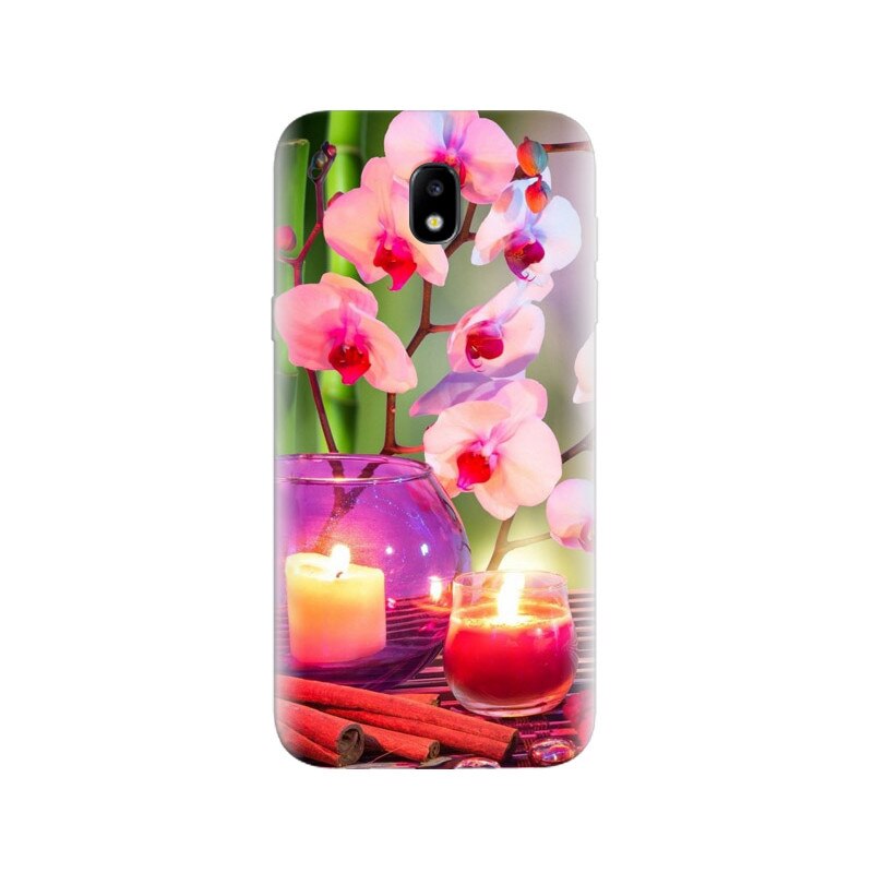 Husa Samsung J5 2017 White Flower.jpg