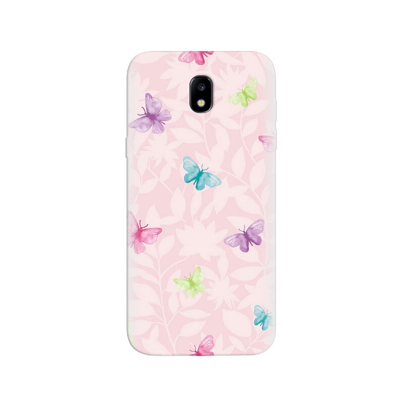 Husa Samsung J5 2017 Pink Butterfly 006.jpg
