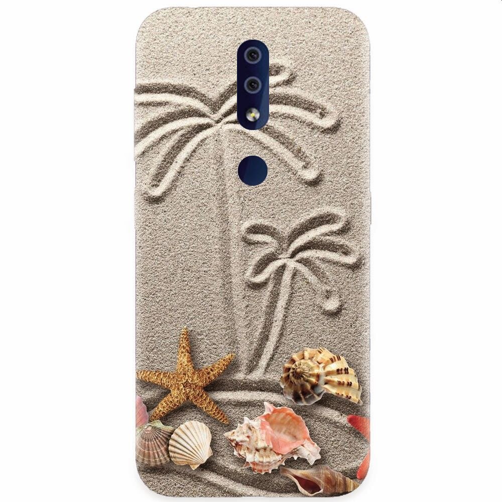 Husa silicon pentru Nokia 4.2, Beach Sand