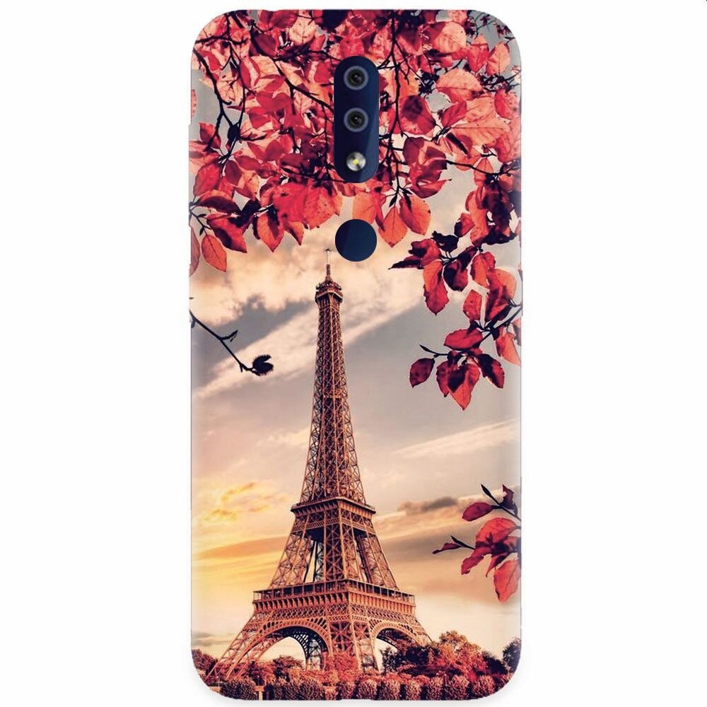 Husa silicon pentru Nokia 4.2, Eifel Tower