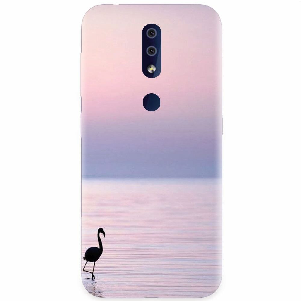 Husa silicon pentru Nokia 4.2, Flaminsgo Sunset