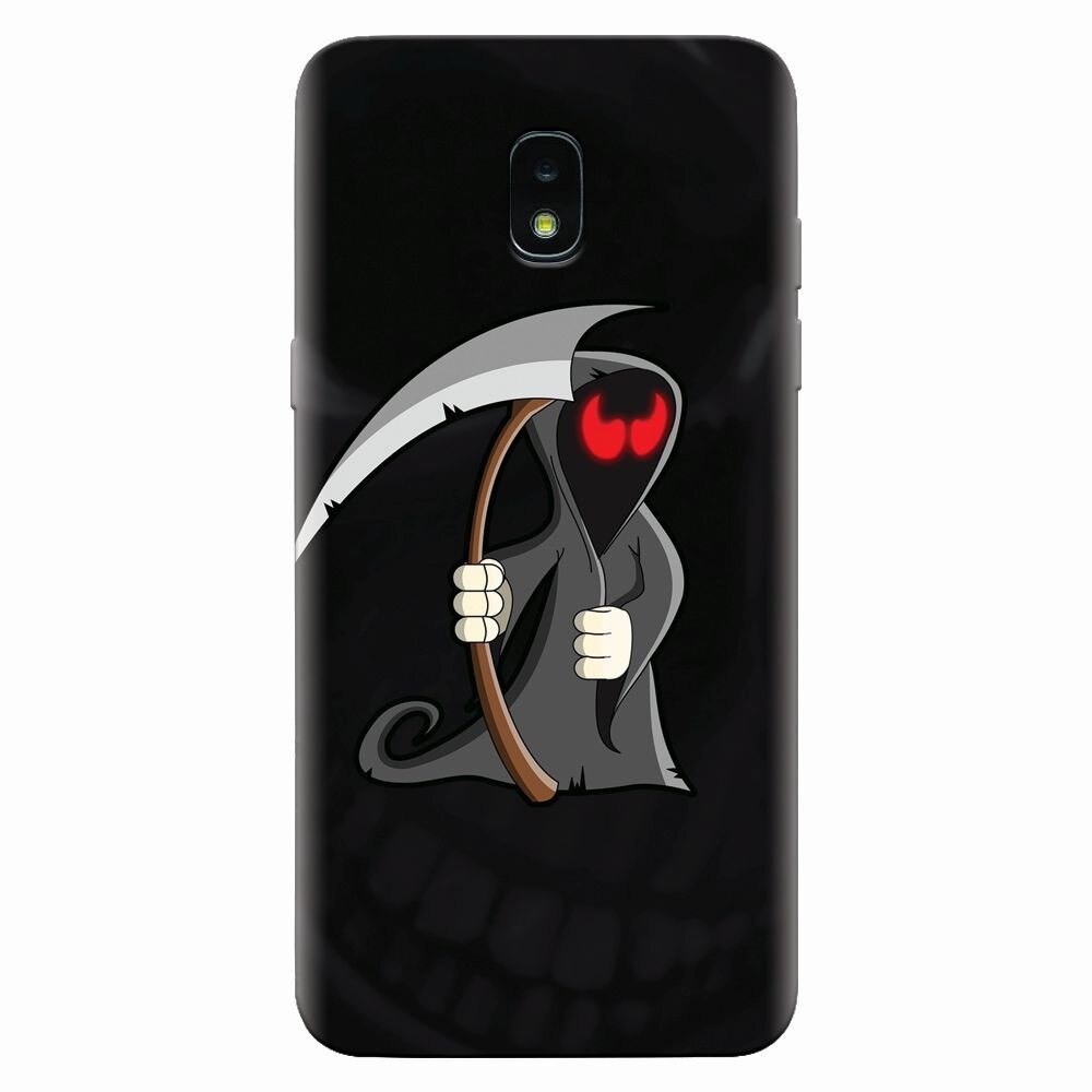 Husa silicon pentru Samsung Galaxy J3 2018, Grim Reaper