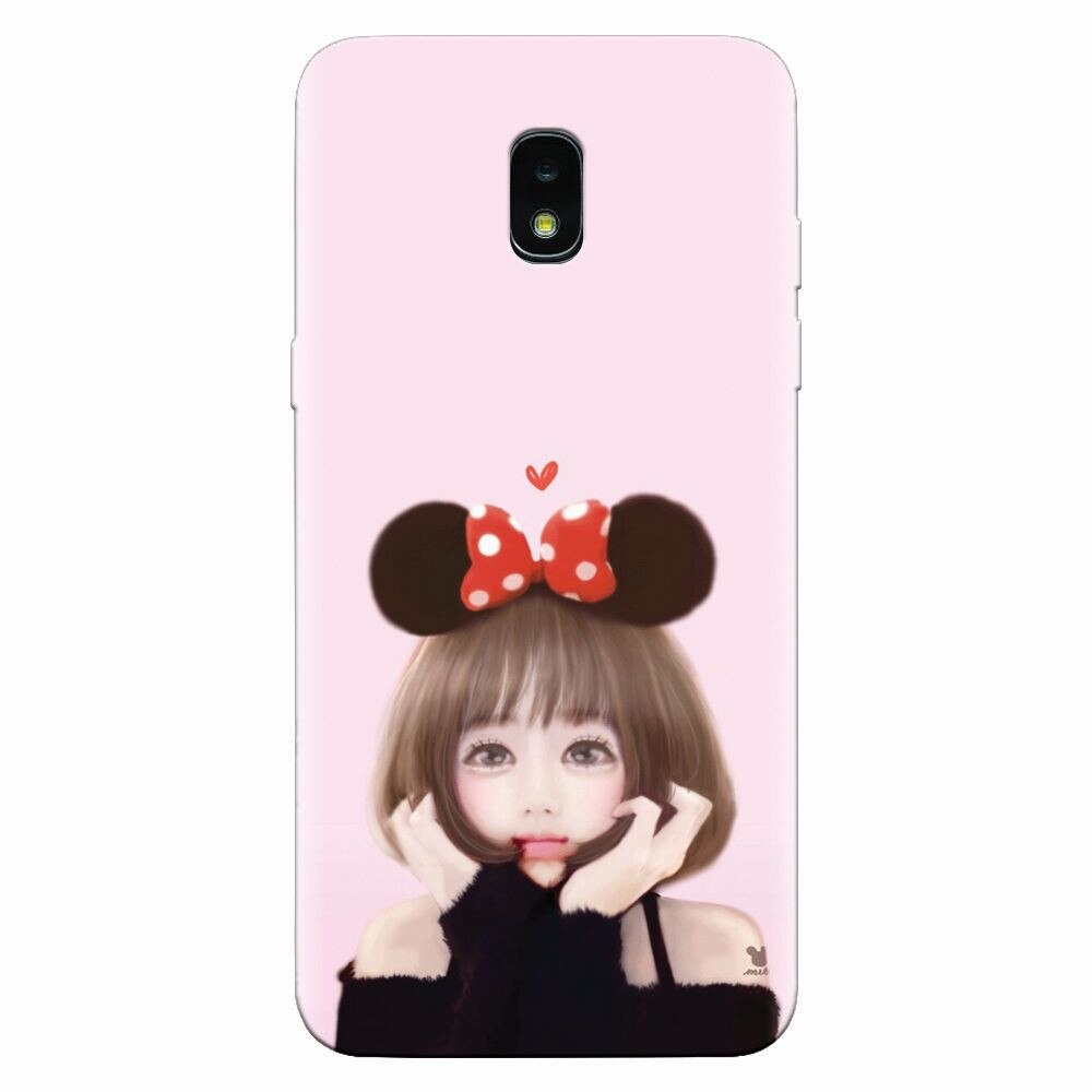 Husa silicon pentru Samsung Galaxy J3 2018, Girly 002