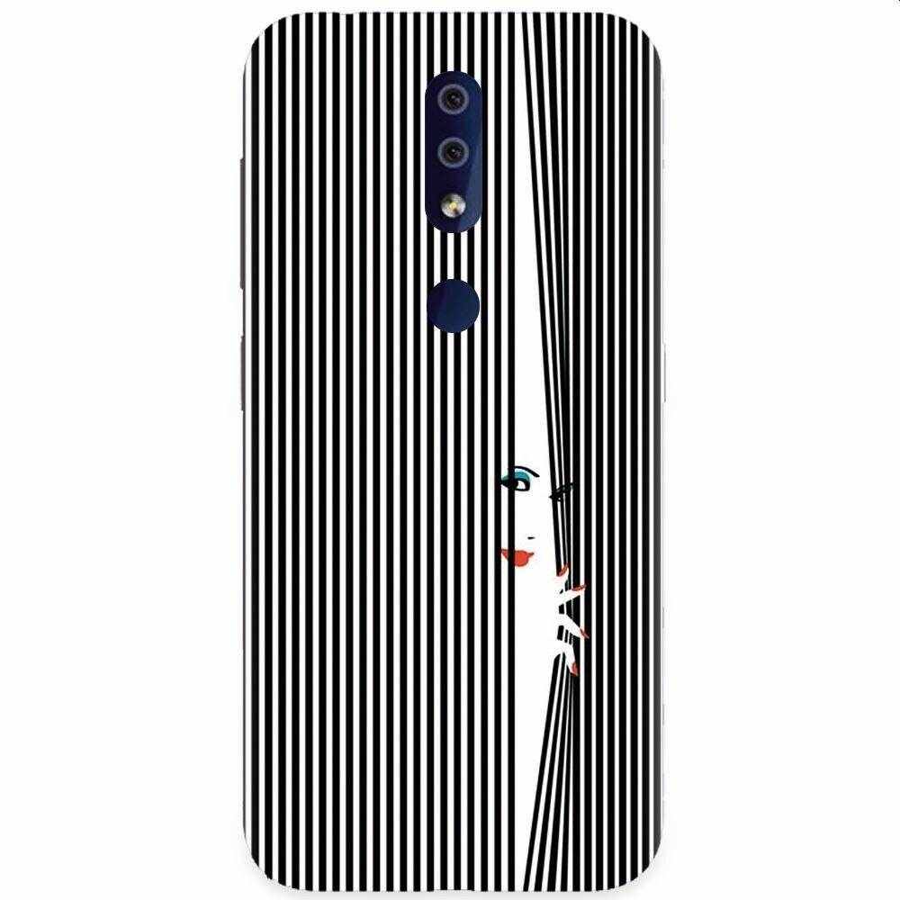 Husa silicon pentru Nokia 4.2, Stripe