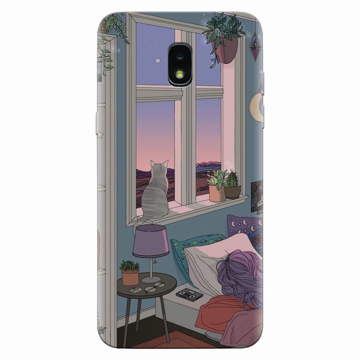 Силиконов калъф за Samsung Galaxy J3 2018, Girl Room
