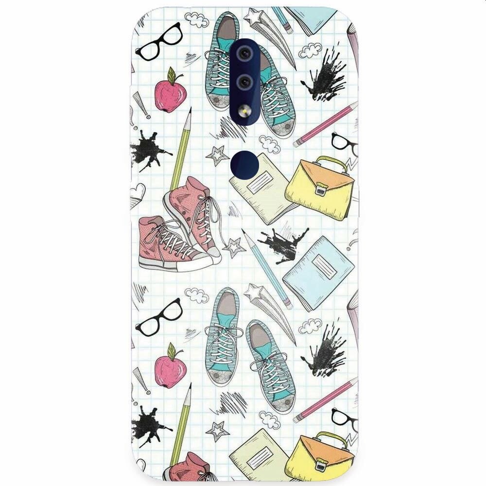 Husa silicon pentru Nokia 4.2, School