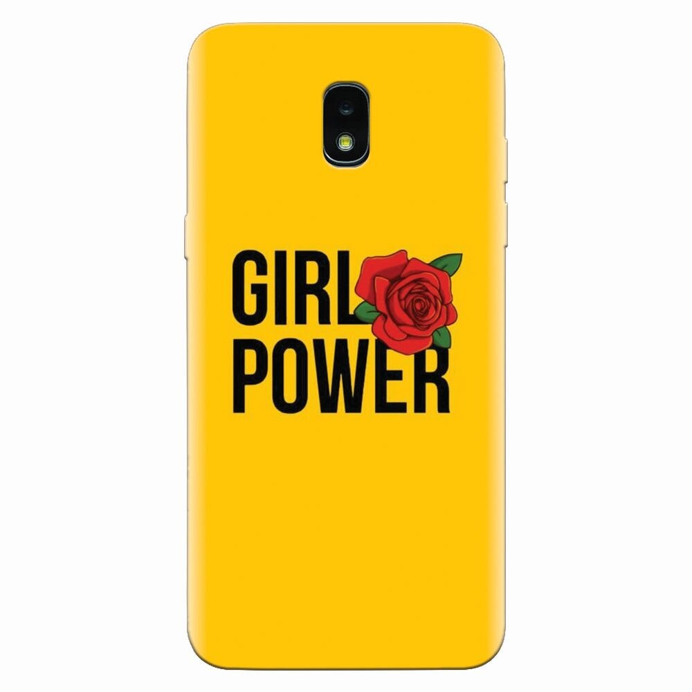 Husa silicon pentru Samsung Galaxy J3 2018, Girl Power