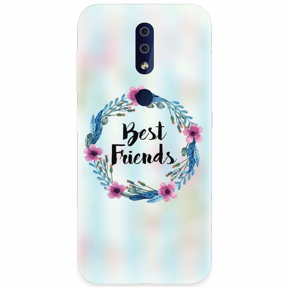 Husa silicon pentru Nokia 4.2, Best Friends 001
