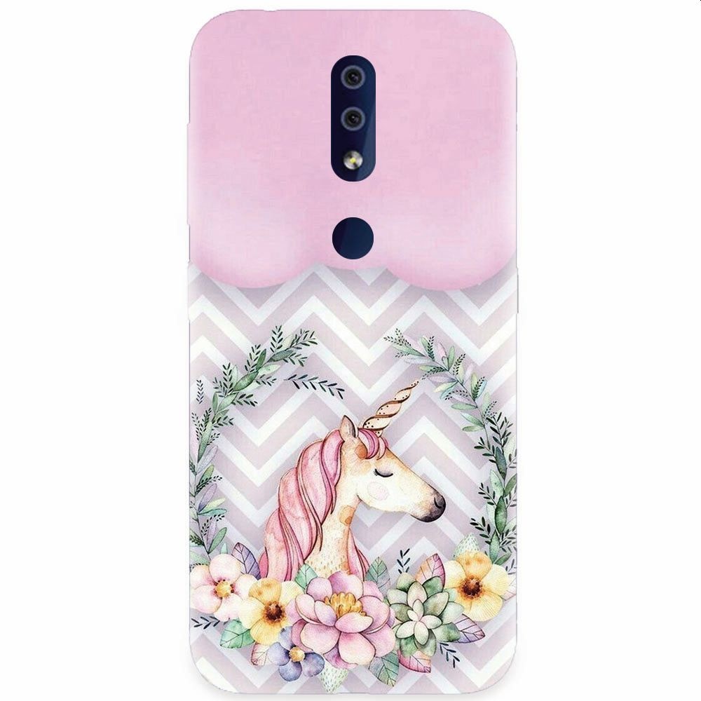 Husa silicon pentru Nokia 4.2, Aesthetic Unicorn