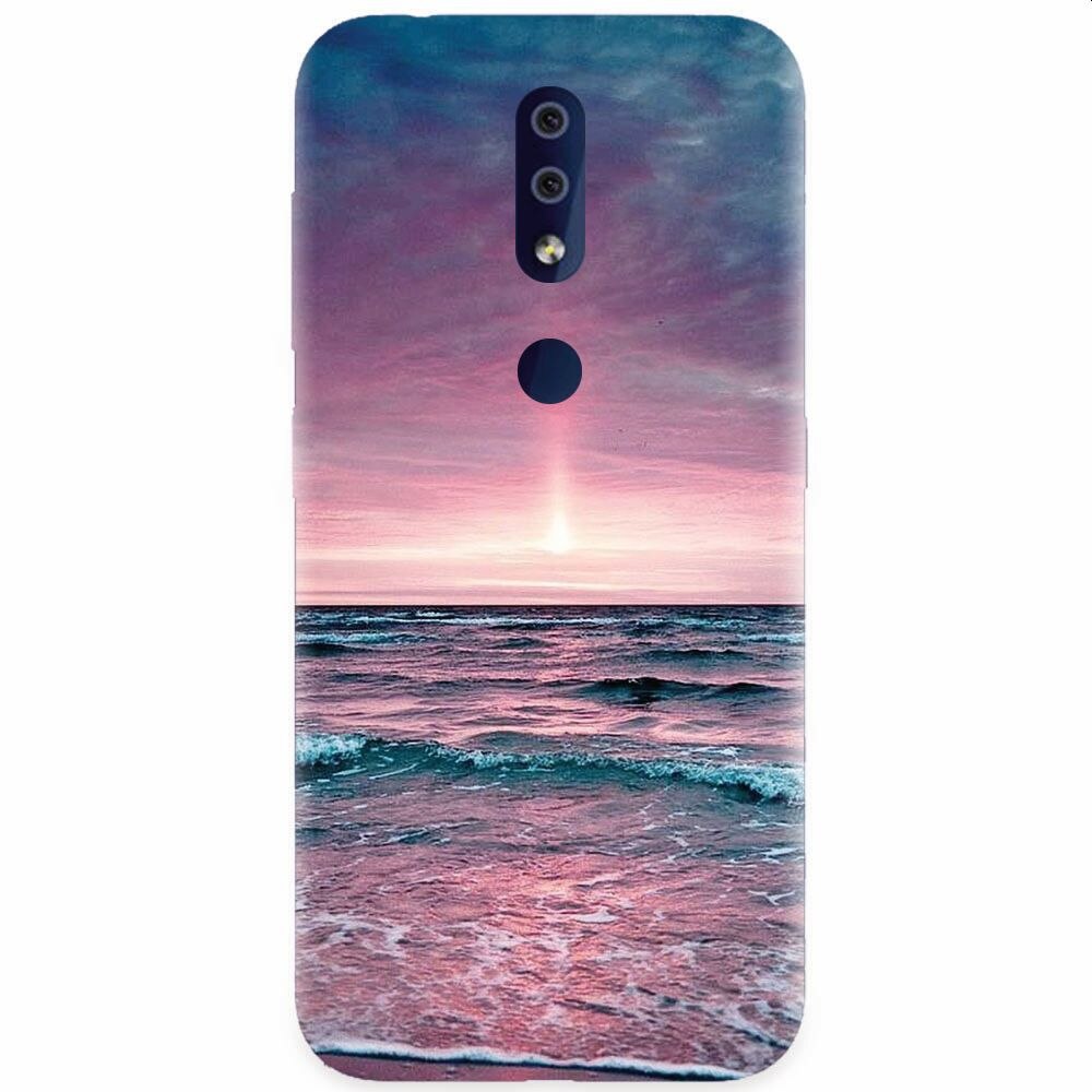 Husa silicon pentru Nokia 4.2, Calm Sea