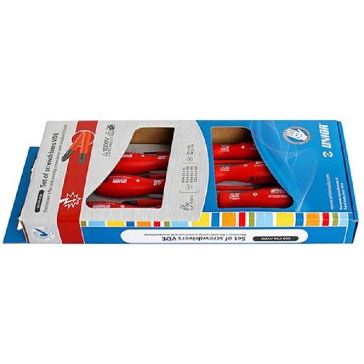 Kомплект отвертки VDE с фазомер Unior, 6pcs