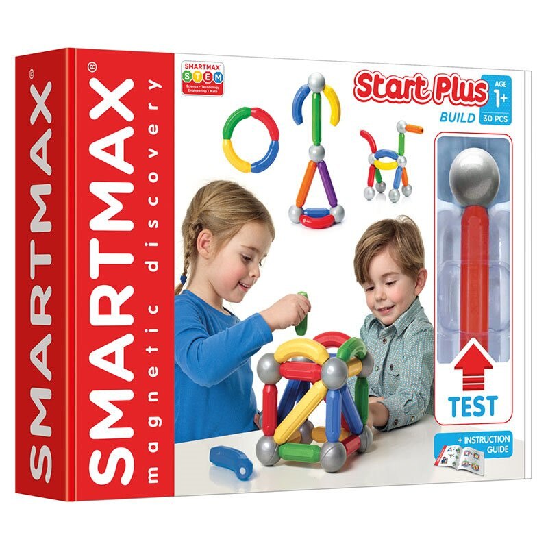 Joc magnetic, SmartMax - Start Plus, 30 piese