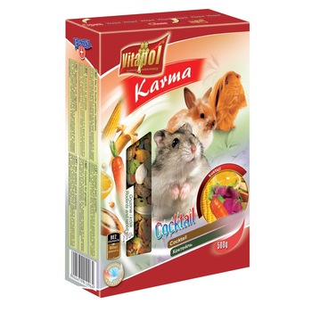 Hrana de baza Vitapol pentru hamsteri, 500 g Hrana de baza Vitapol pentru hamsteri, 500 g
