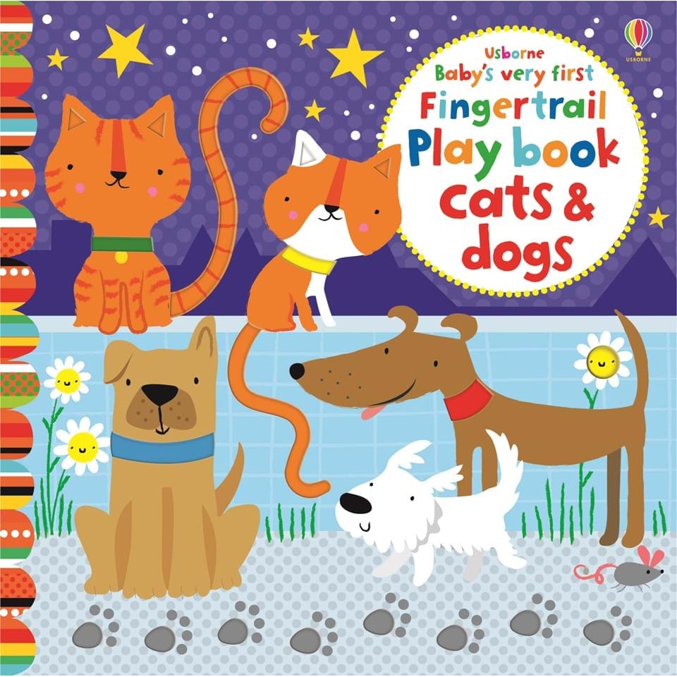 Baby's very first Fingertrail Play book cats & dogs