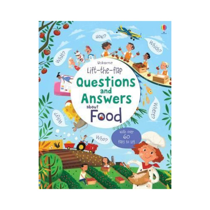 Lift-the-flap Questions and Answers about Food