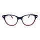 Rame ochelari, rotunzi, unisex, albastru/rosu, Wooky - Sam