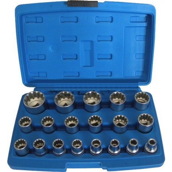 Trusa tubulare vario plus universale 1/2 8-32MM 19 buc - 13546