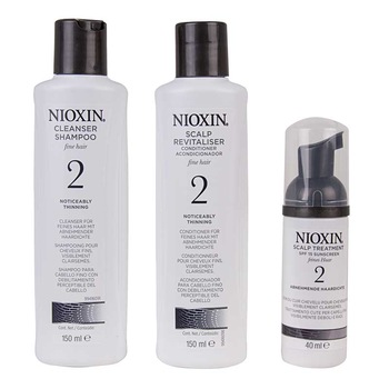 Set Nioxin, System 2 Hair System Starter: Sampon, 150 ml + Balsam, 150 ml + Tratament pentru volum, 40 ml Set Nioxin, System 2 Hair System Starter: Sampon, 150 ml + Balsam, 150 ml + Tratament pentru volum, 40 ml