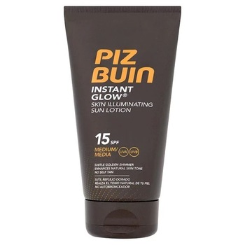Lotiune pentru protectie solara Piz Buin, Instant Glow Illuminating, SPF 15, 150ml Lotiune pentru protectie solara Piz Buin, Instant Glow Illuminating, SPF 15, 150ml