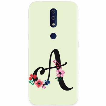 Husa silicon pentru Nokia 4.2, Litera A Husa silicon pentru Nokia 4.2, Litera A