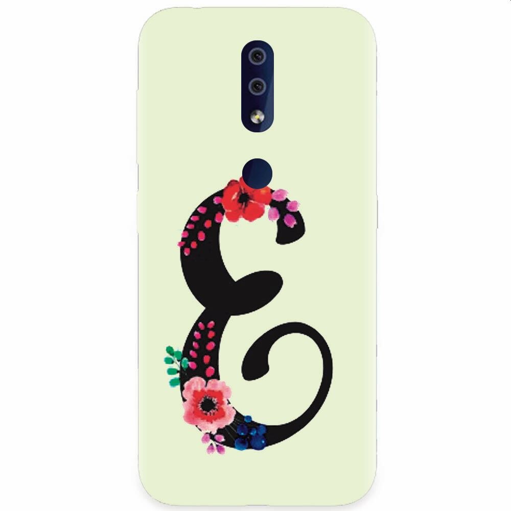 Husa silicon pentru Nokia 4.2, Litera E