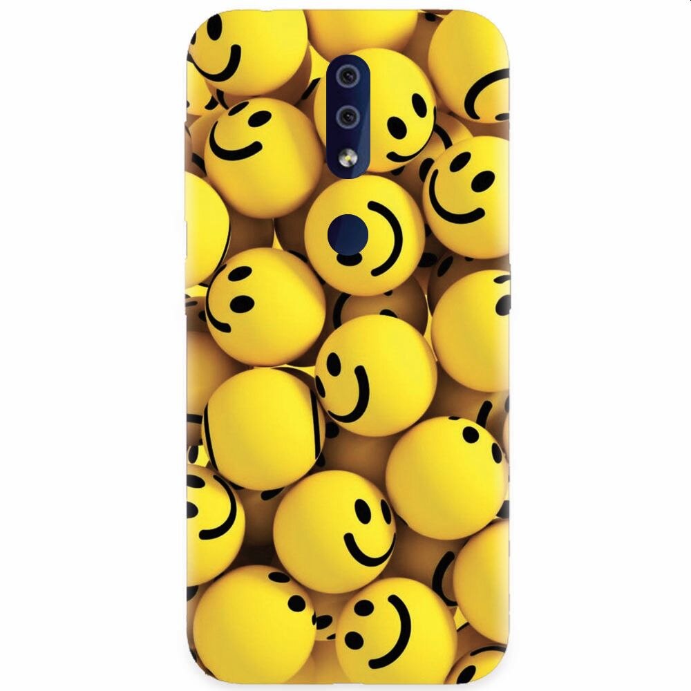 Husa silicon pentru Nokia 4.2, Smiles 002