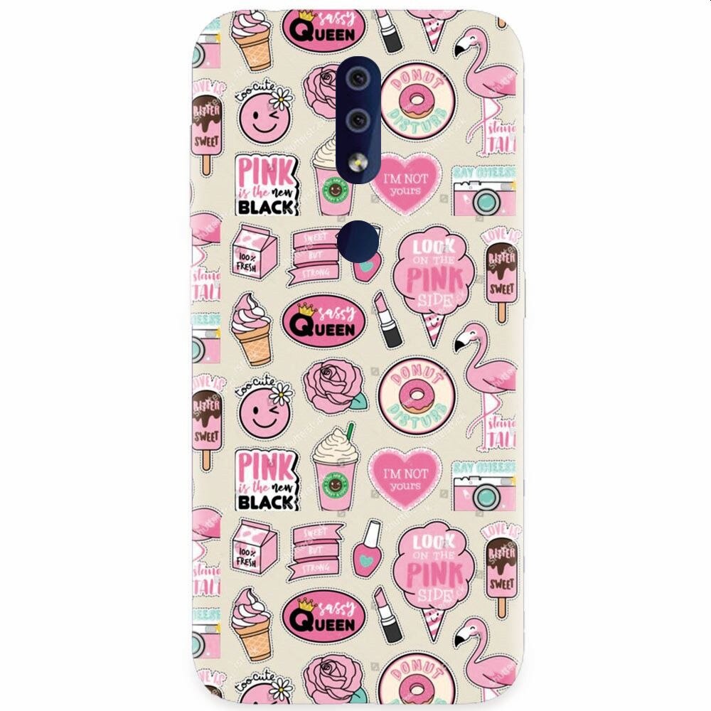 Husa silicon pentru Nokia 4.2, Sassy Queen