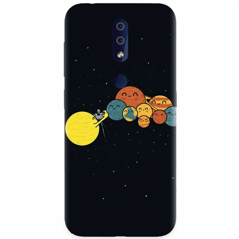 Husa silicon pentru Nokia 4.2, Selfie Planet