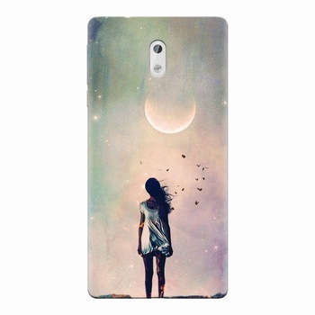 Husa silicon pentru Nokia 3, Alone Woman Cgi Hd K Husa silicon pentru Nokia 3, Alone Woman Cgi Hd K