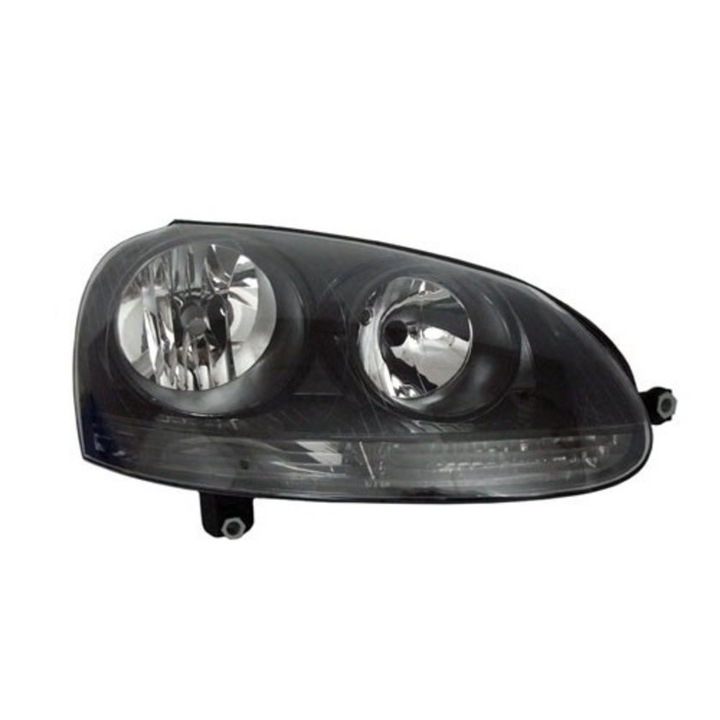 Фар Vw Golf 5 черен десен