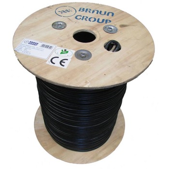 Cablu UTP Braun Group,25 perechi AWG24 CAT3 ISDN/ telefonie/date,manta exterioara PVC,negru Cablu UTP Braun Group,25 perechi AWG24 CAT3 ISDN/ telefonie/date,manta exterioara PVC,negru