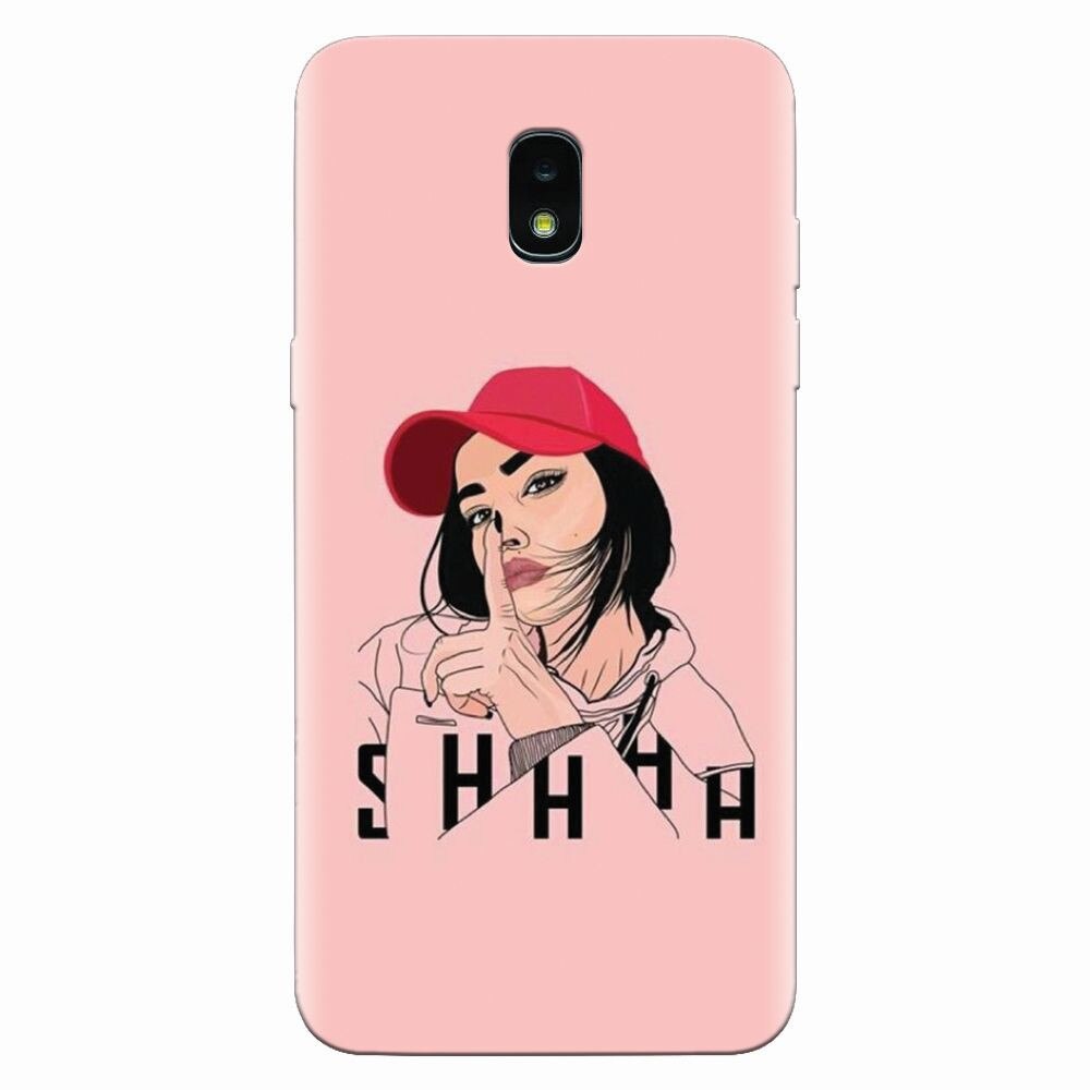 Husa silicon pentru Samsung Galaxy J3 2018, Shhh