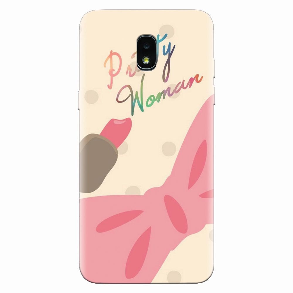 Husa silicon pentru Samsung Galaxy J3 2018, Cute Girly