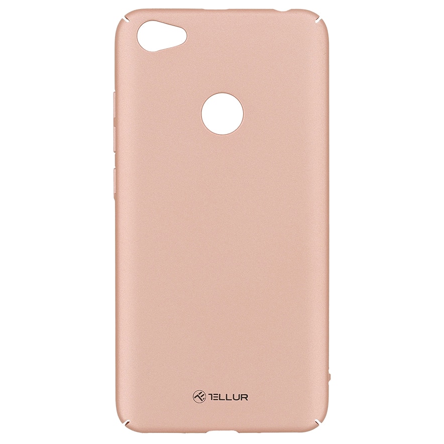 Husa de protectie Tellur Super Slim pentru Xiaomi Redmi Note 5A, Rose Gold