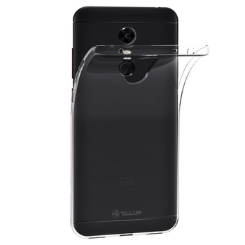 Husa de protectie Tellur Silicon pentru Xiaomi Redmi 5 Plus (Redmi Note 5), Transparent Husa de protectie Tellur Silicon pentru Xiaomi Redmi 5 Plus (Redmi Note 5), Transparent