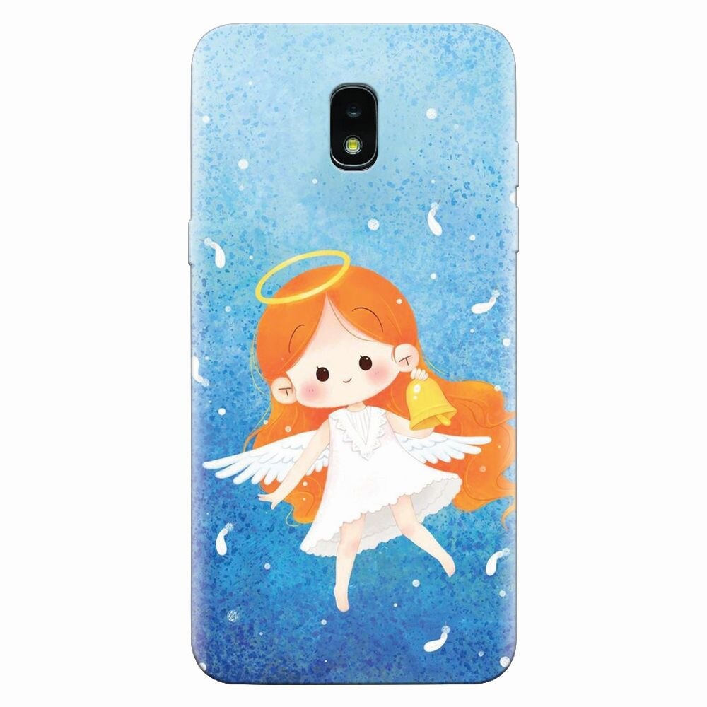 Husa silicon pentru Samsung Galaxy J3 2018, Cute Angel