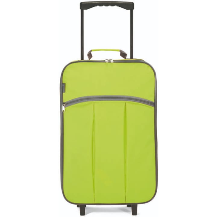 Куфар за кабина, BENZI, Сгъваем, 2 колела, BZ 4248 - 55 cm, Зелен