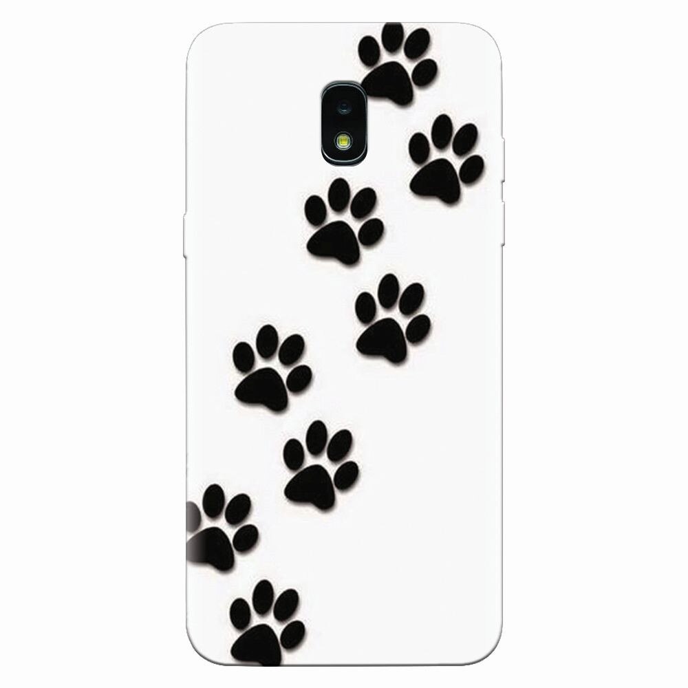 Husa silicon pentru Samsung Galaxy J3 2018, Dog Mark
