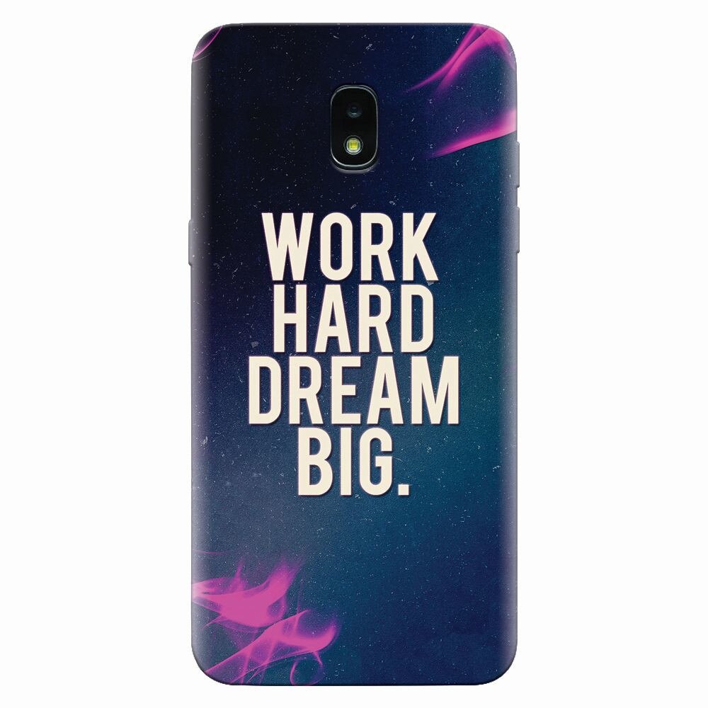 Husa silicon pentru Samsung Galaxy J3 2018, Dream Big