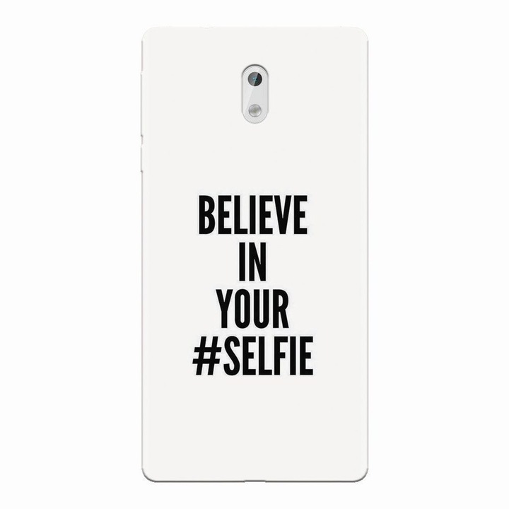 Силиконов кейс за Nokia 3, Believe In Yourlfie