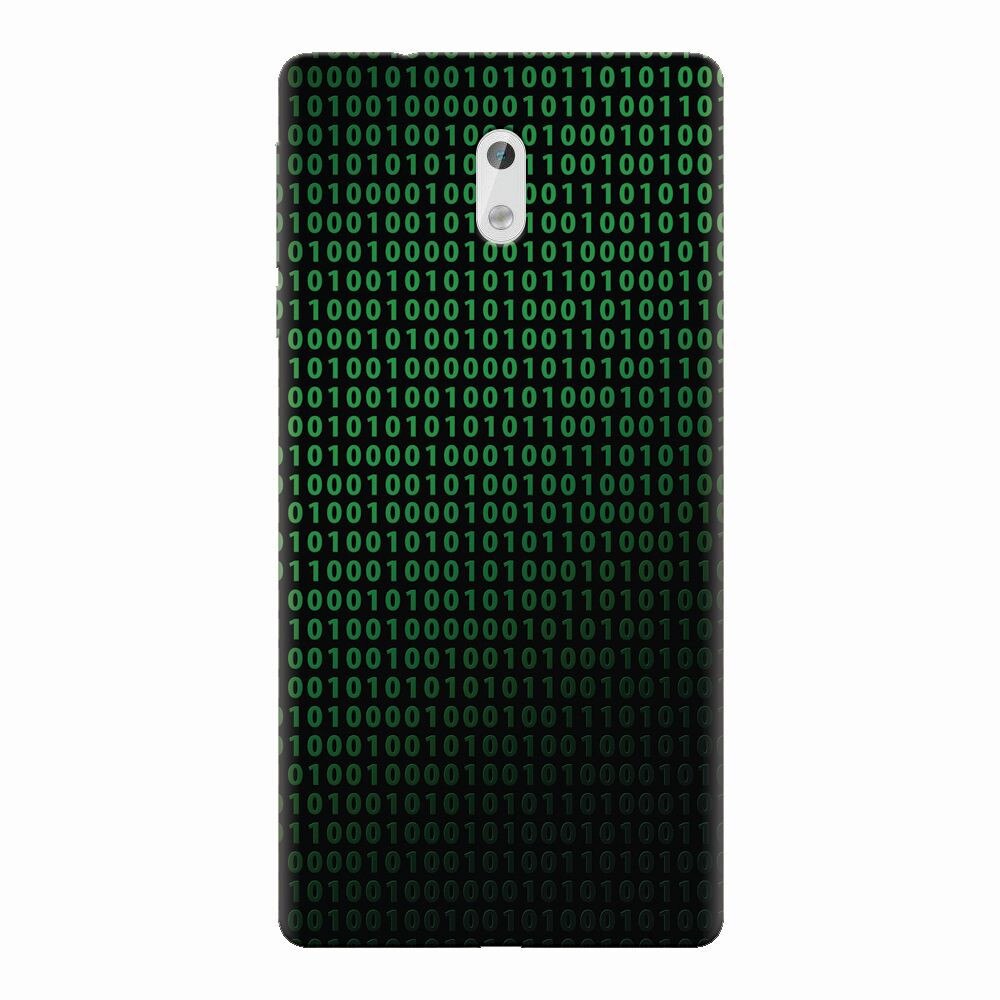 Husa silicon pentru Nokia 3, Binary Code